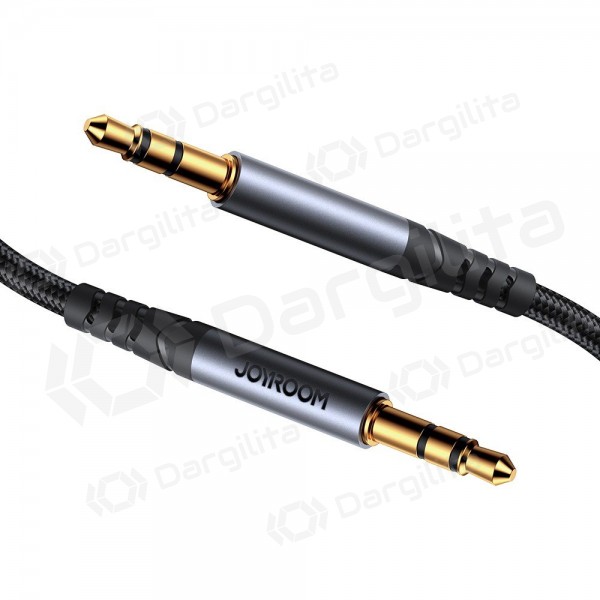 Audio laidas Joyroom SY-A08 3.5 mm į 3.5 mm 1.2 m juodas