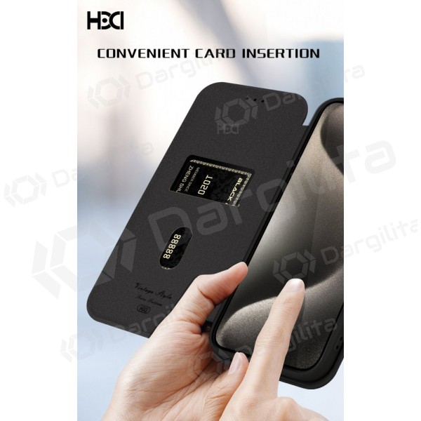 Apple iPhone 11 dėklas "HDD Classic Wallet Case" (žalias)