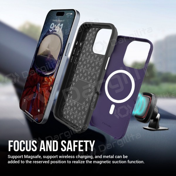 Apple iPhone 11 dėklas „Perfectionists“ (violetinis) Apple iPhone 11 dėklas „Perfectionists“ (violetinis)