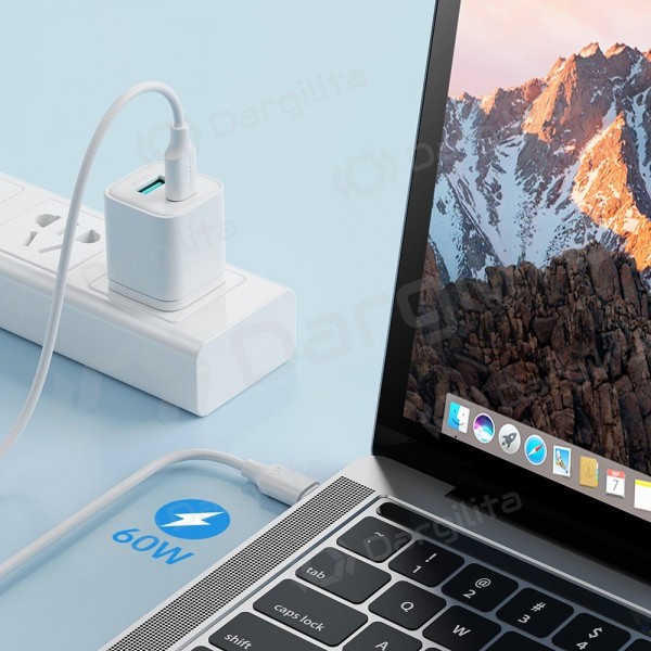 USB-C laidas Joyroom S-CC060A9 USB-C į USB-C 1 m juodas