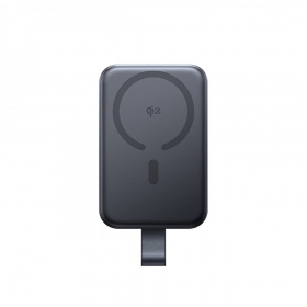 Išorinė baterija Power Bank Joyroom JR-PBM11 22.5W Qi2 Magnetic Wireless 10000mAh juoda