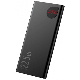 Išorinė baterija Power Bank Baseus Adaman 22.5W 10000mAh juoda PPAD070001
