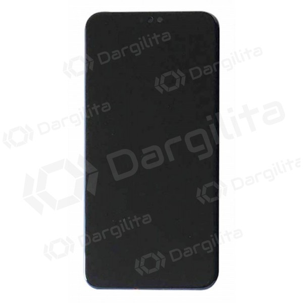 Huawei Honor 8X ekranas (juodas) (su rėmeliu ir baterija) (service pack) (originalus)
