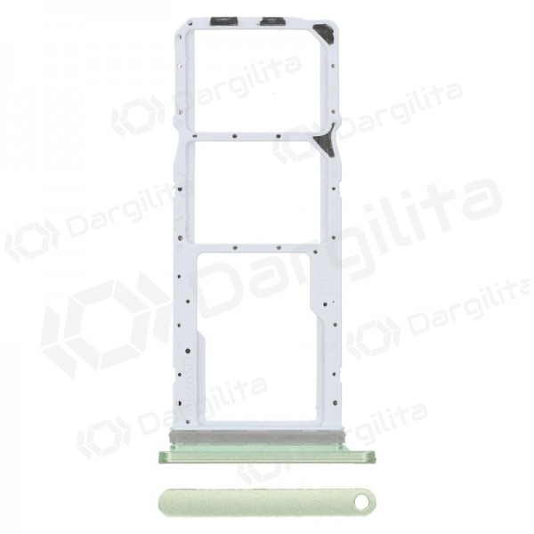 Samsung Galaxy A05S 2023 SIM kortelės laikiklis (žalias) (originalus)