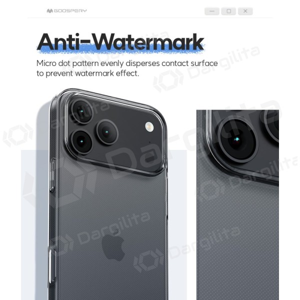 Samsung Galaxy A14 dėklas "Mercury Jelly Clear" (skaidrus)