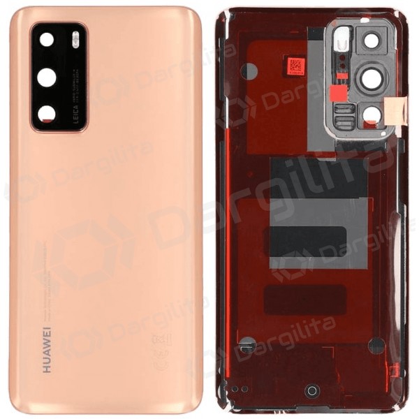 Huawei P40 galinis dangtelis (rausvo aukso ) (originalus)