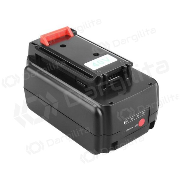 Akumuliatorius įrankiams BLACK&DECKER LBX36, 40V, 2Ah, Li-ion Akumuliatorius įrankiams BLACK&DECKER LBX36, 40V, 2Ah, Li-ion