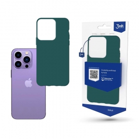 Samsung S918 Galaxy S23 Ultra 5G dėklas "3MK Matt Case" (tamsiai žalias)