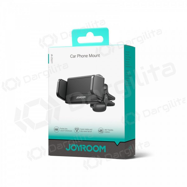 Automobilinis telefono laikiklis Joyroom JR-ZS377 (air vent) juodas Automobilinis telefono laikiklis Joyroom JR-ZS377 (air vent) juodas