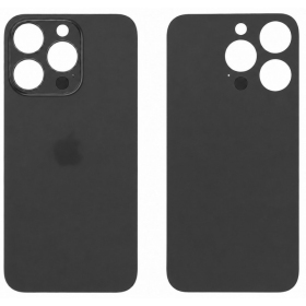 Apple iPhone 14 Pro Max galinis dangtelis (juodas) (Premium)