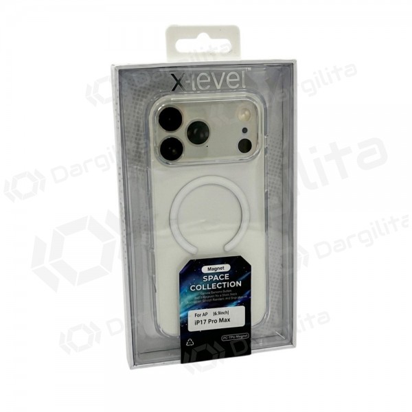 Apple iPhone 16 Pro dėklas "X-Level Space II MagSafe" (skaidrus)