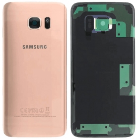 Samsung Galaxy S7 Edge galinis dangtelis (rožinio aukso) (originalus)