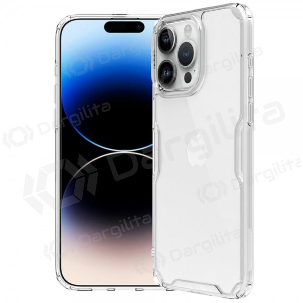 Apple iPhone 15 dėklas „Nillkin Ultra Slim“ (baltas) Apple iPhone 15 dėklas „Nillkin Ultra Slim“ (baltas)