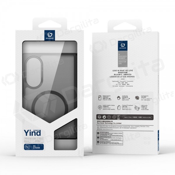 Samsung Galaxy Z Fold8 dėklas "Dux Ducis Yind MagSafe" (juodas)