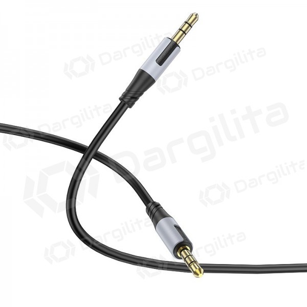 Audio laidas Borofone BL19 3.5 mm į 3.5 mm juodas