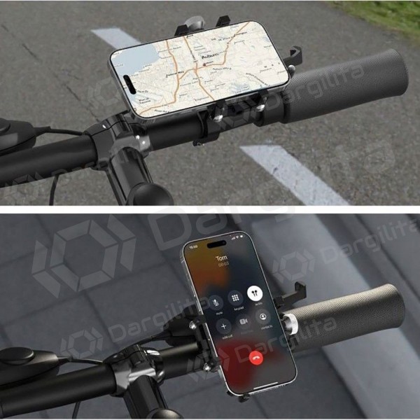 Telefono laikiklis dviračiui motociklui Tech-Protect V1 Universal