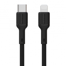 Lightning laidas Dudao L9X USB-C į Lightning 1 m 30 W juodas