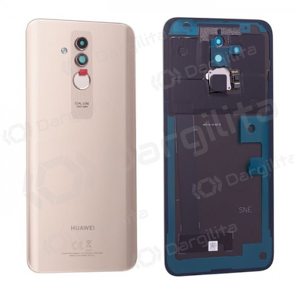 Huawei Mate 20 Lite galinis baterijos dangtelis (auksinis) (naudotas grade A, originalus)