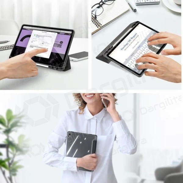 Samsung Galaxy Tab S11 dėklas "Dux Ducis Toby" (juodas)