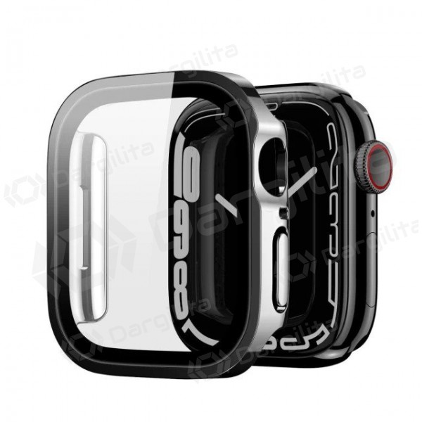 Apple Watch 45mm LCD apsauginis stikliukas / dėklas "Dux Ducis Hamo" (juodas) Apple Watch 45mm LCD apsauginis stikliukas / dėklas "Dux Ducis Hamo" (juodas)