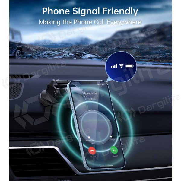 Automobilinis telefono laikiklis Choetech AT0005 juodas Automobilinis telefono laikiklis Choetech AT0005 juodas