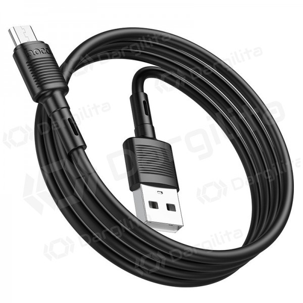 Micro USB laidas Hoco X83 USB-A į Micro USB 1 m juodas