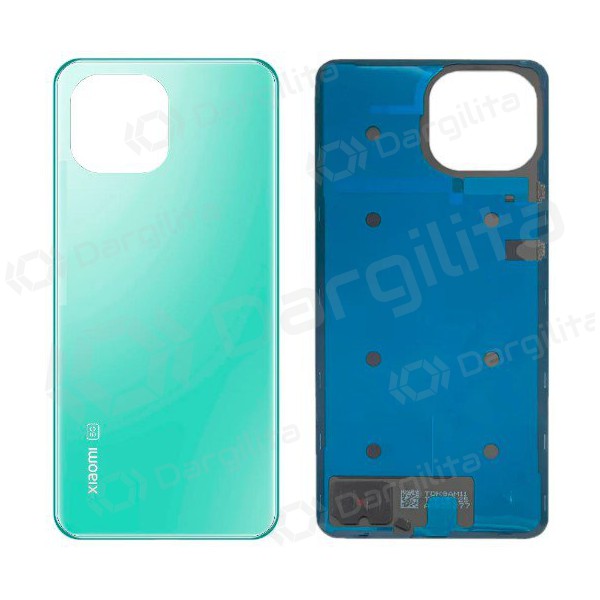 Xiaomi Mi 11 Lite 4G / 5G / 5G NE galinis baterijos dangtelis (žalias)