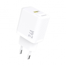 Telefono įkroviklis Dudao A23 12 W USB-A baltas
