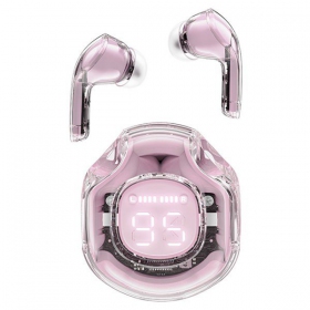 Belaidės ausinės Acefast T8 TWS (pink lotus)