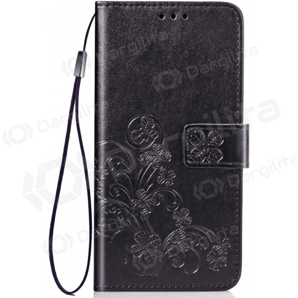 Samsung A546 Galaxy A54 5G dėklas "Flower Book" (juodas)
