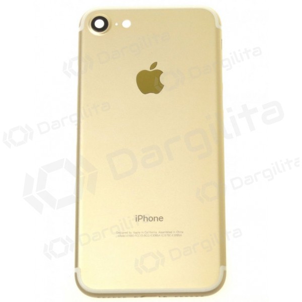 Apple iPhone 7 galinis baterijos dangtelis (auksinis) (naudotas grade A, originalus)