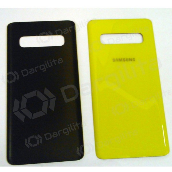 Samsung G973 Galaxy S10 galinis baterijos dangtelis geltonas (Canary Yellow)