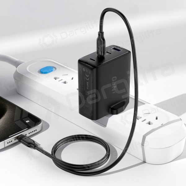 Lightning laidas Acefast C16-01 USB-C į Lightning 1.2 m PD 30 W juodas