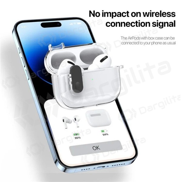 AirPods dėklas Dux Ducis PECL Apple AirPods 3 pilkas