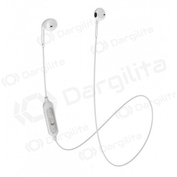 Belaidė laisvų rankų įranga Devia Smart Dual-Earphones V2 (balta)