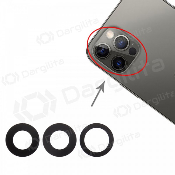 Xiaomi 12 Pro kameros stikliukas (only lens 3pcs)