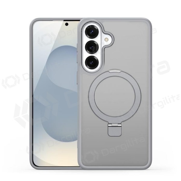 Samsung Galaxy S26+ dėklas "Dux Ducis Yind Magnetic Stand" (pilkas)