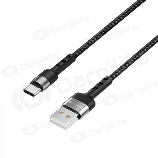 USB kabelis Borofone BX34 Type-C 1.0m (juodas)