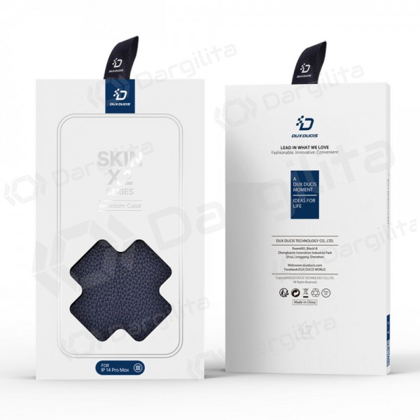 Xiaomi Redmi Note 12 Pro 5G / Poco X5 Pro 5G dėklas "Dux Ducis Skin X2" (mėlynas) Xiaomi Redmi Note 12 Pro 5G / Poco X5 Pro 5G dėklas "Dux Ducis Skin X2" (mėlynas)