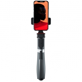 Asmenukių lazda trikojis XO SS08 telefonui Bluetooth juoda