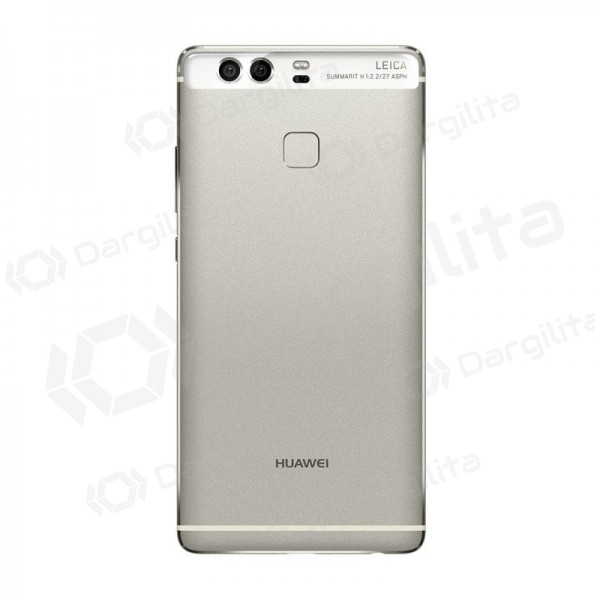 Huawei P9 galinis baterijos dangtelis sidabrinis (Mystic Silver) (naudotas grade C, originalus)