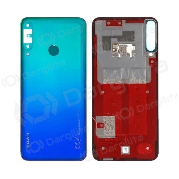 Huawei P40 Lite E galinis dangtelis (mėlynas) (originalus)