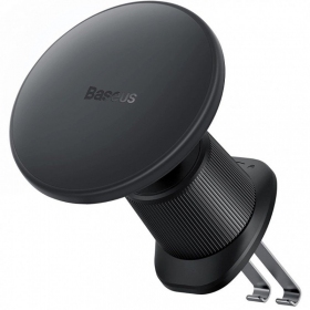 Automobilinis telefono laikiklis su belaidžiu įkrovimu Baseus CW01 MagSafe 15 W į ventiliacijos groteles