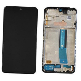 Xiaomi Poco M4 Pro 4G ekranas (juodas) (su rėmeliu) (service pack) (originalus)