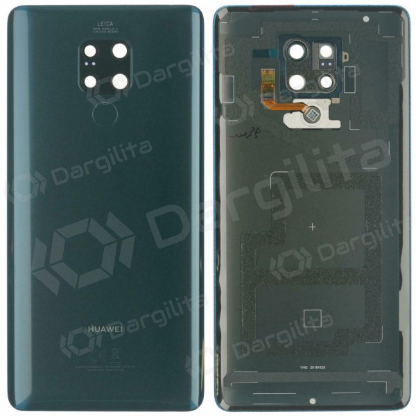 Huawei Mate 20 X (5G) galinis baterijos dangtelis žalias (Emerald Green) (naudotas grade B, originalus)