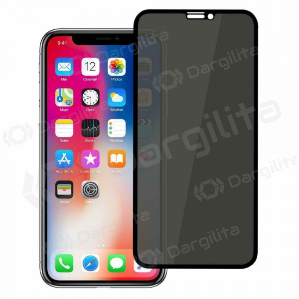 Apple iPhone 17, 17 Pro apsauginis stiklas "Full Privacy"