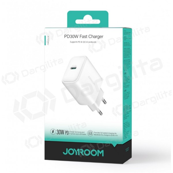 Telefono įkroviklis Joyroom JR-TCF24 30 W USB-C baltas