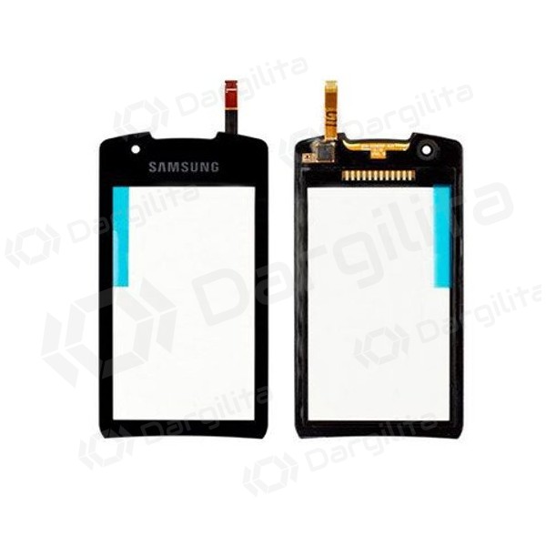 Samsung s5620 Monte lietimui jautrus stikliukas (juodas)