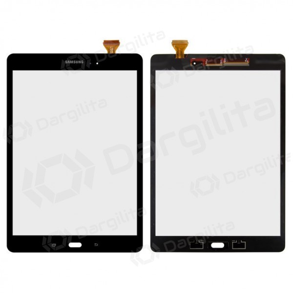 Samsung SM - T550 Galaxy Tab A 9.7 / T555 Galaxy Tab A 9.7 lietimui jautrus stikliukas (juodas)