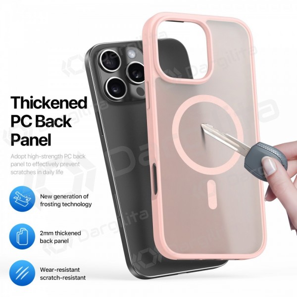 Apple iPhone 16 Pro Max dėklas "Dux Ducis Yind" (juodas)